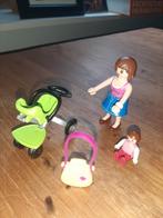 Playmobil City Life 5491: Moeder met Kinderwagen, compleet, Ophalen of Verzenden, Zo goed als nieuw, Complete set