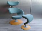 Stokke (Variér) Peel (Mintgroen), Zeer Mooi!, Huis en Inrichting, Fauteuils, Ophalen, Metaal, Zo goed als nieuw, Variér