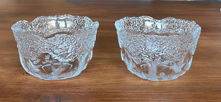 2 Walther Glas Mikasa true love kommen, Antiek en Kunst, Antiek | Glas en Kristal, Ophalen of Verzenden