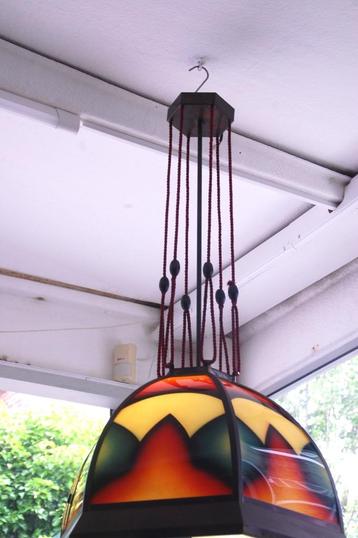Amsterdamse school hanglamp/art deco beschikbaar voor biedingen