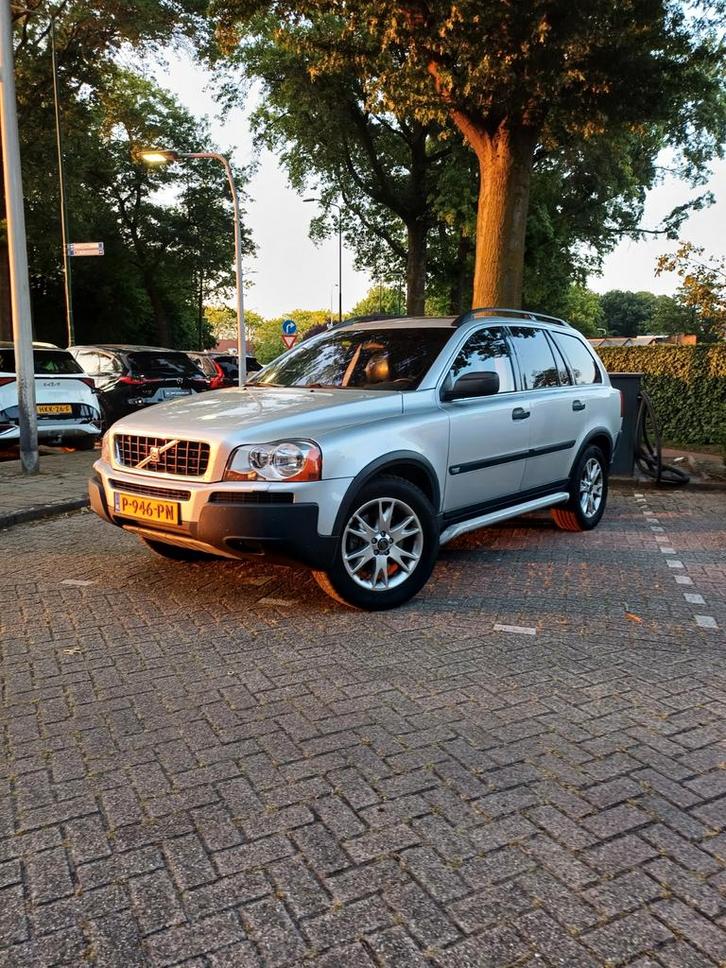 Volvo XC90 2.5 T Geartronic 2003 Grijs nieuwe APK, Auto's, Volvo, Particulier, XC90, 4x4, ABS, Airconditioning, Alarm, Bluetooth