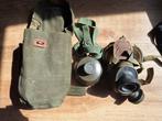 Gasmasker begin jaren 50. Compleet, Verzamelen, Militaria | Algemeen, Ophalen of Verzenden, Landmacht, Nederland, Overige typen