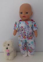 poppenkleertjes baby pop born little 36cm (jumpsuit), Verzenden, Nieuw, Babypop