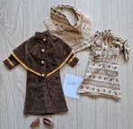 Tk div vintage barbie Fleur set 1266 mantel, jurk enz, Verzenden, Gebruikt, Kleertjes