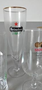 Glazen met opdruk o.a. bierglazen, Huis en Inrichting, Keuken | Servies, Glas, Overige stijlen, Glas of Glazen, Ophalen of Verzenden