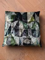 Claudi sierkussen 45x45 – modern, chic en luxe, Ophalen of Verzenden, Nieuw, Blauw, Vierkant