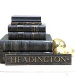 Antiek bronzen bord “Headington”, Antiek en Kunst, Ophalen of Verzenden