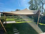 Stretchtent 10,5x7,5 TE HUUR!, Tuin en Terras, Partytenten, Ophalen of Verzenden, 8 meter of meer, Zo goed als nieuw, 6 meter of meer