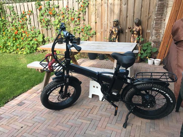 ESmaster Elektrische Vouwfiets inc slot, Fietsen en Brommers, Elektrische fietsen, Gebruikt, Overige merken, Minder dan 47 cm