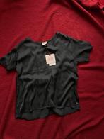 Zwarte blouse rayon/viscose - maat 38, Kleding | Dames, T-shirts, Maat 38/40 (M), Meme road, Zwart, Nieuw