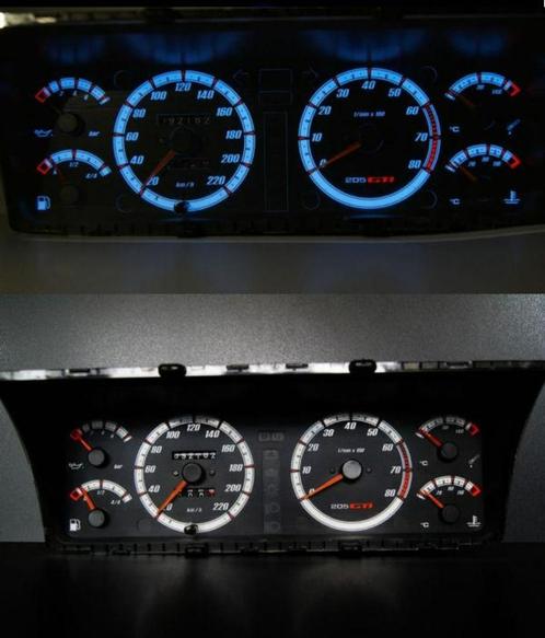 Peugeot 205 - Indiglo Tellerplaten, Auto diversen, Tuning en Styling, Ophalen of Verzenden
