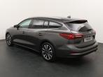 Ford FOCUS Wagon EcoBoost 125pk Hybrid Titanium X | AGR |, 1349 kg, Stof, Zwart, Handgeschakeld
