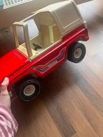 Vintage Tonka Jeep - Rode Speelgoedauto barbie, Ophalen of Verzenden, Gebruikt