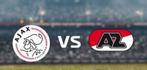 Ajax-Az 2x naast elkaar, Tickets en Kaartjes, Twee personen, Oktober