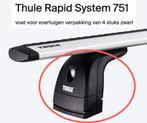 Dakdrager voeten Thule Rapid System 751, Auto diversen, Dakdragers, Ophalen of Verzenden, Gebruikt
