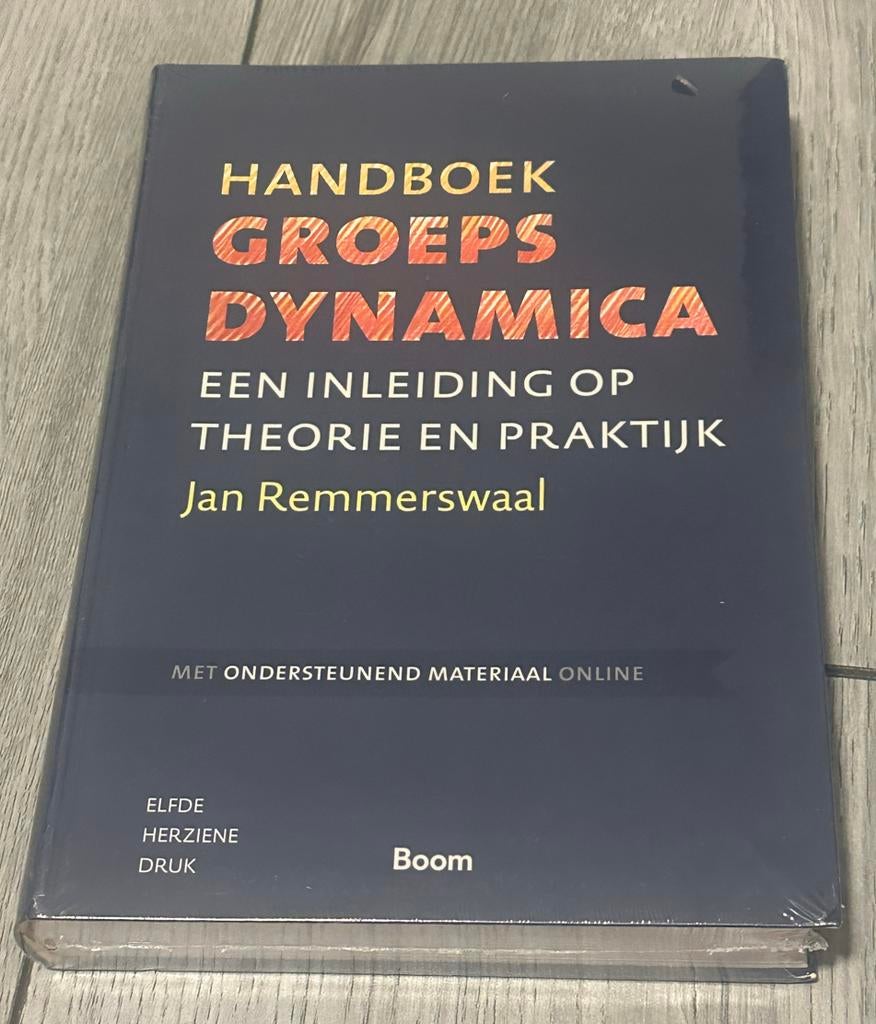 Handboek Groepsdynamica - NIEUW, Ophalen, Alpha, Nieuw, HBO