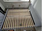Ikea Slattum Bed 160x200 zonder matras, Ophalen, Tweepersoons, Zo goed als nieuw, 200 cm