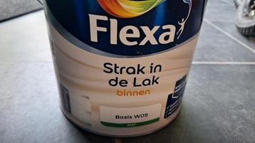 Flexa mat lichtbeige strak in de lak 2,5 liter Japandi beschikbaar voor biedingen