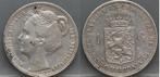 Schaarse 1 gulden 1905 Wilhelmina, Postzegels en Munten, Munten | Nederland, 1 gulden, Verzenden, Zilver, Koningin Wilhelmina