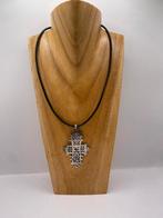 Touareg Kruis Hanger Ketting, Sieraden, Tassen en Uiterlijk, Ophalen of Verzenden, Gebruikt, Zilver, Met hanger