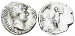 Hadrian. 117-138 AD. AR Denarius. Romeinse munt Hadrianus, Ophalen of Verzenden, Italië