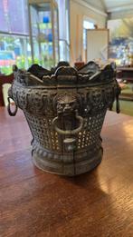 Antieke Chinese bronzen bloempot, Antiek en Kunst, Ophalen