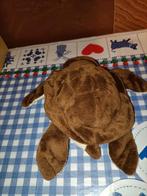 Bruine schildpad knuffel 25 cm groot, Ophalen of Verzenden