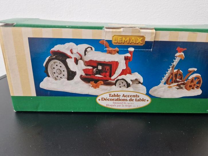 Lemax Tractor Set - Item 53516, Diversen, Kerst, Zo goed als nieuw, Ophalen of Verzenden