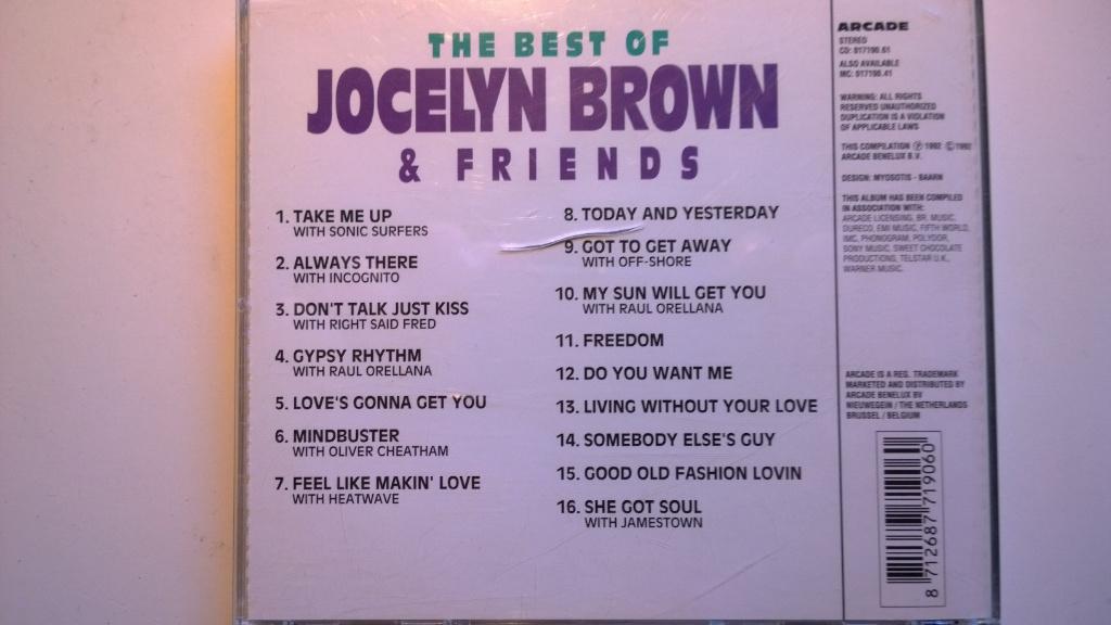 Jocelyn Brown - The Best Of Jocelyn Brown And Friends, Ophalen of Verzenden, Zo goed als nieuw, Soul of Nu Soul