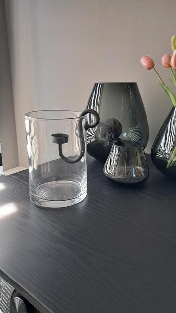 Windlicht met waxinelichthouder  beschikbaar voor biedingen