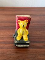 Vintage porseleinen doosje Teddybeer boeken kinderkamer, Ophalen of Verzenden, Zo goed als nieuw