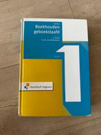 Boekhouden geboekstaafd 1 - 9789001768928, Ophalen of Verzenden, Zo goed als nieuw, Management