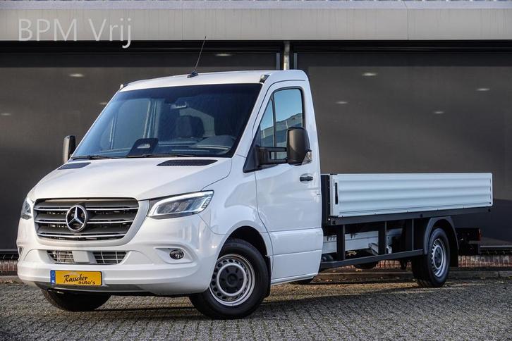 Mercedes-Benz Sprinter L3 | 319Cdi 190Pk 9G-Tronic | Open La, Auto's, Bestelauto's, Bedrijf, Te koop, ABS, Airconditioning, Alarm