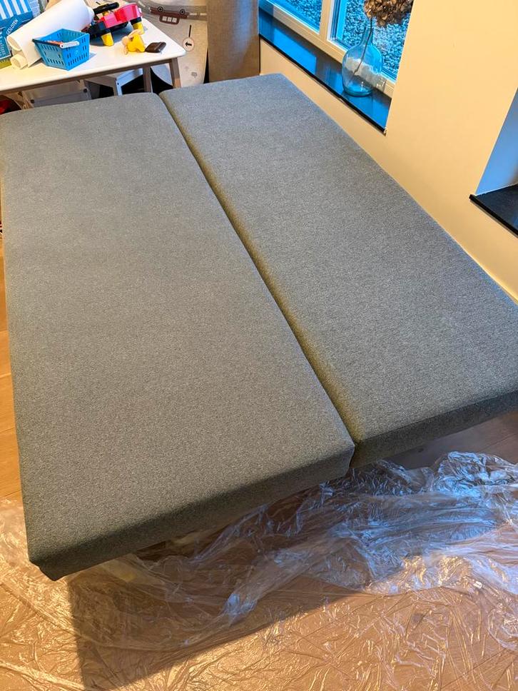 IKEA Slaapbank Twijfelaar antraciet - Goede Staat!, Huis en Inrichting, Banken | Sofa's en Chaises Longues, Zo goed als nieuw