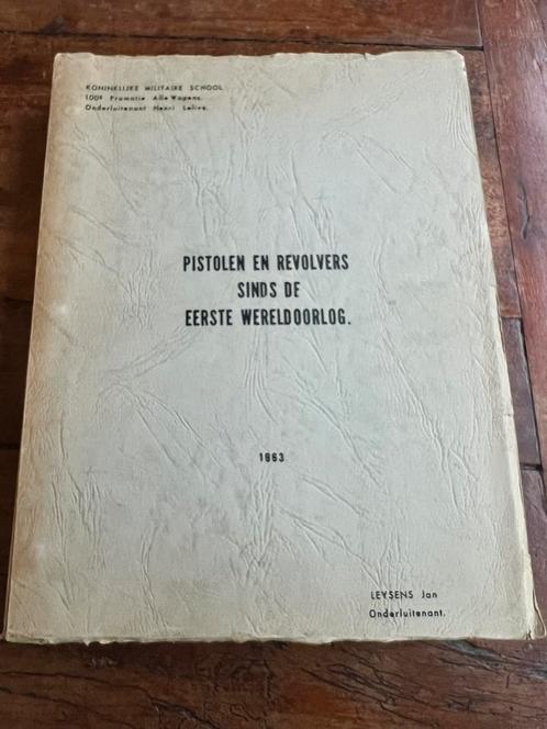 KMS ABL Naslagwerk Pistool Revolver sinds WO2 oa NL Duits, Verzamelen, Militaria | Tweede Wereldoorlog, Landmacht, Boek of Tijdschrift
