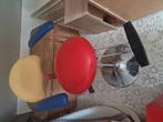 kinder kapperstoel of bureau stoel. 360graden draaibaar H/L, Ophalen of Verzenden, Gebruikt