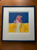 Henk van Vessum Zeefdruk 5/75 Ingelijst, Antiek en Kunst, Kunst | Etsen en Gravures, Ophalen of Verzenden