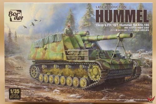 ROWASP | Border Model 1/35 Hummel 15cm s FH 18, Hobby en Vrije tijd, Modelbouw | Auto's en Voertuigen, Nieuw, Tank, 1:32 tot 1:50