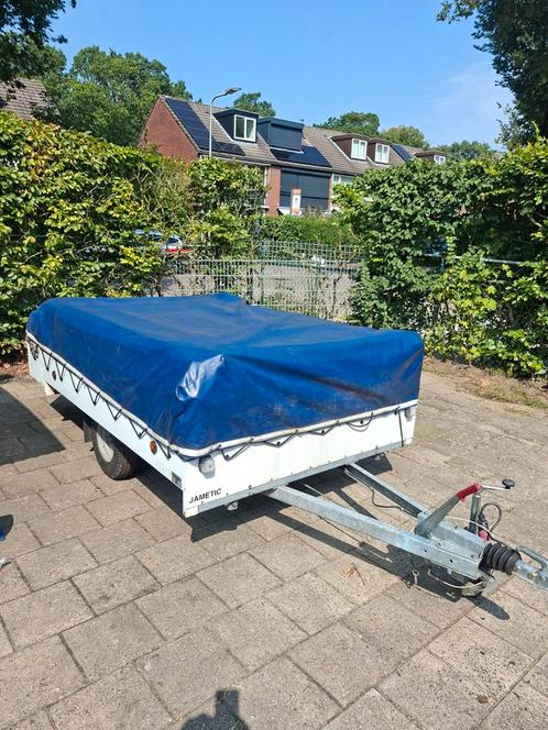 Jamet Jametic vouwwagen met fietsendrager kogel, Caravans en Kamperen, Vouwwagens, Jamet, Aanwezig, Ophalen