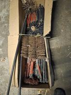 Schoorsteenveger gereedschap, Ophalen, Gebruikt