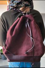 Royal Republiq rugzak suède met leer, Ophalen of Verzenden, Zo goed als nieuw, Overige merken, 30 tot 45 cm