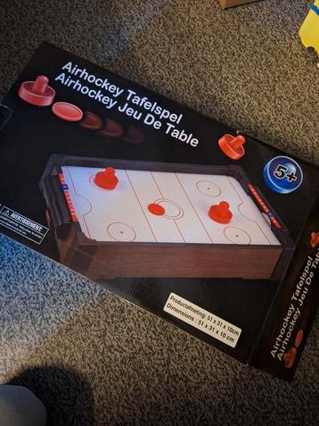 Airhockey Tafelspel - Zo goed als nieuw! beschikbaar voor biedingen