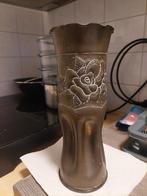 Messing/koper granaathuls vaas, Ophalen, Nederland