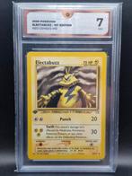 Electabuzz 1st edition neo genesis global grading 7 nm, Verzenden, Zo goed als nieuw, Meerdere kaarten