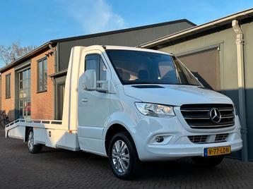 Mercedes-Benz Sprinter 140 pk Autotransporter Lier Airco beschikbaar voor biedingen