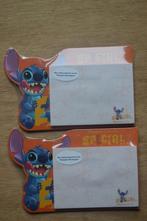 2 x  oude Stitch magneet notepad uit Disneyland, Verzenden, Overige figuren, Zo goed als nieuw, Overige typen