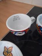 6 kop en schotels Josien Broeren ongebruikt, Nieuw, Ophalen of Verzenden, Overige stijlen, Kop(pen) en/of Schotel(s)