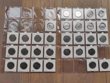 collectie 2,5 gulden munten Nederland (28 st verschillende)