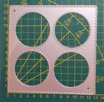 Snij en Embossingmal Frame 4 rondjes, Ophalen of Verzenden, Nieuw, Overige thema's, Pons of Mal