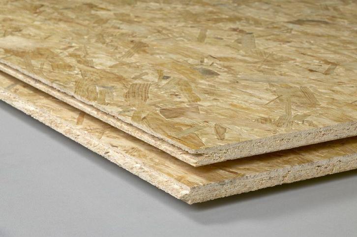 OSB Plaatmateriaal 122x244cm x 18mm, Doe-het-zelf en Verbouw, Platen en Panelen, Nieuw, Overige materialen, Minder dan 20 mm, Ophalen